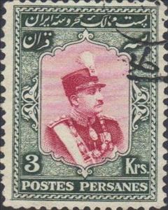 Stamp, Rezā Shāh Pahlavi (1878-1944), Iran,  
