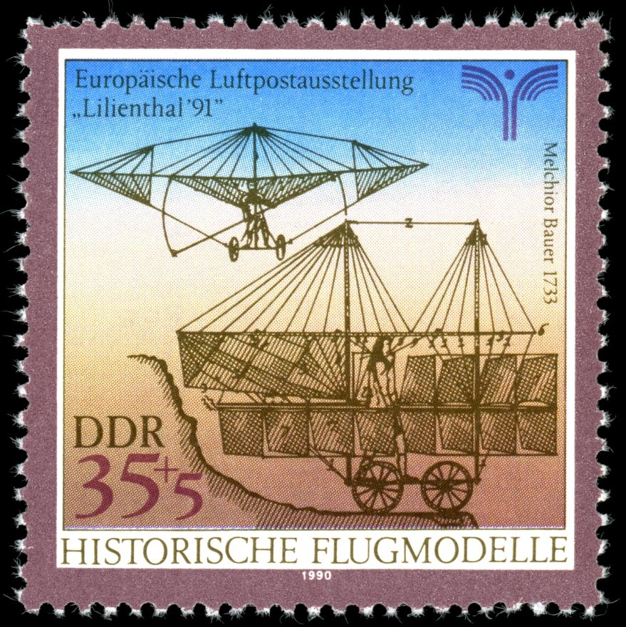 Draft swing-wing aircraft by Melchior Bauer