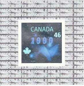 Souvenir Sheet, 1999-2000 - Mini Sheet Of 1, Canada,  
