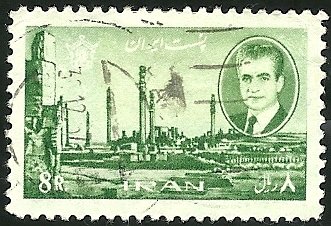 Ruins of Persepolis, Mohammad Rezā Shāh Pahlavī