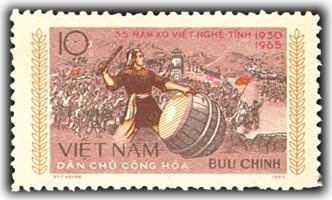 Stamp, Drummer, Vietnam,  