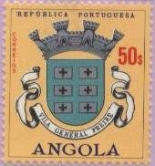 Stamp, Vila General Freire, Angola,  , Coats of Arms
