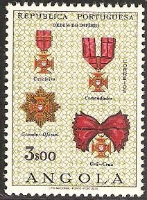 Stamp, Military Order, Angola,  , Medals and Marks of Honour