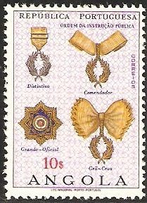 Stamp, Military Order, Angola,  , Medals and Marks of Honour