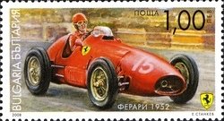 Stamp, Ferrari, Bulgaria,  , Cars