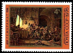 Parable of the laborers in the vineyard, 1637 by Rembrandt