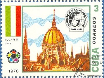 II World Youth Festival. Budapest. 1949