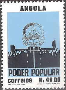 Stamp, People Power, Angola,  