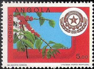 Stamp, I Extraordinary Congress of the MPLA Party, Angola,  