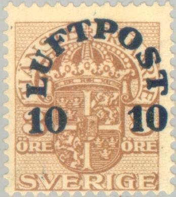 Overprint Airmail