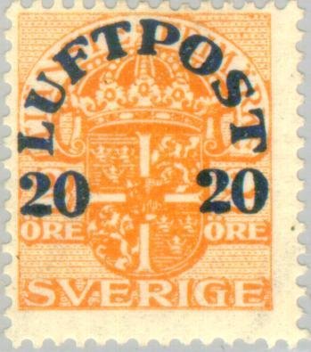 Overprint Airmail