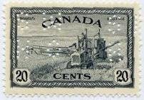 Stamp, Combine, Canada,  
