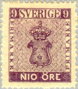 Stamp, Coat-of-Arms Öre, Sweden,  , Coats of Arms