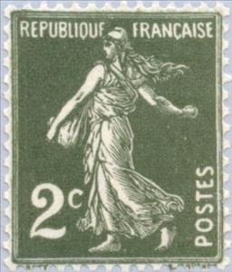 Stamp, Cameo Sower, France,  , Agriculture