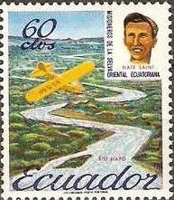 Plane over the Rio Napo, Nate Saint