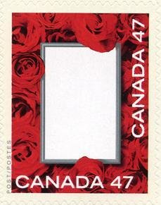 roses on frame