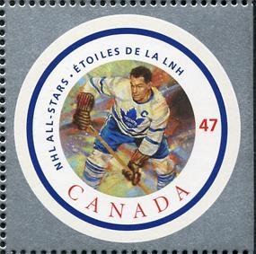 Stamp, Syl Apps, Canada,  