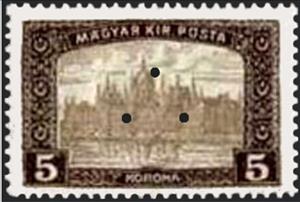 Stamp, Parliament Building, triangular punching, Hungary,  , Government Buildings, Parliaments, Buildings