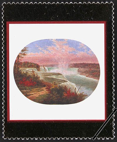 The Artist at Niagara, 1858, Cornelius Krieghoff