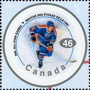 Stamp, Wayne Gretzky, Canada,  , Ice-hockey, Athletes