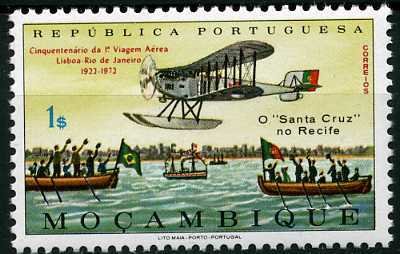 Seaplane "Santa Cruz" in Recife, Brazil