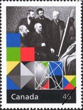 Stamp, Royal Academy of Arts, Canada,  