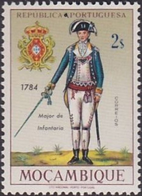 Infantry Major, 1784