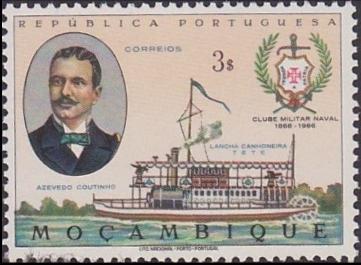 Azevedo Coutinho, river gunboat "Tete"