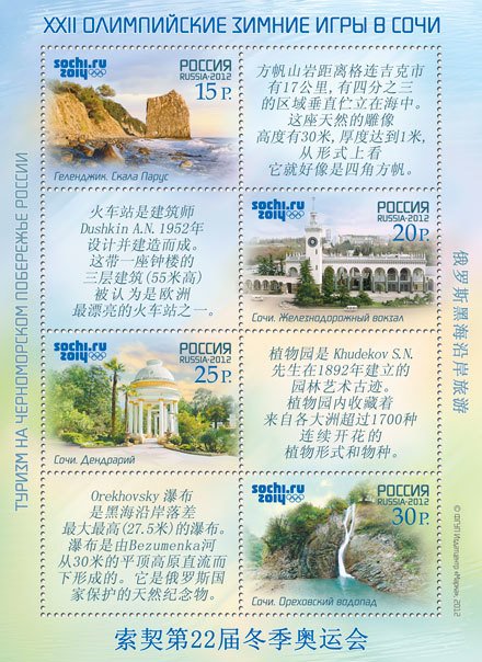Tourism on Black Sea coast of Russia (Chinese coupons)