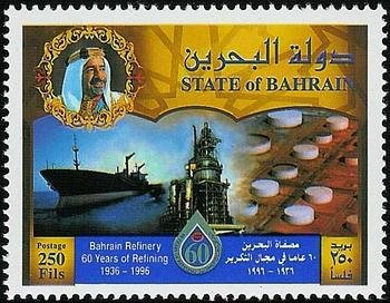 Oil tanker, refinery, storage tanks