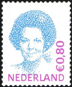 Stamp, Queen Beatrix (1938-), Netherlands,  , Heads of State, Queens