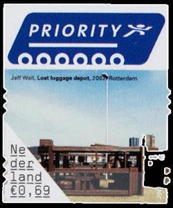Stamp, Jeff Wall (2002), Netherlands,  , Art, Buildings