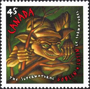 Stamp, Goblin, Canada,  
