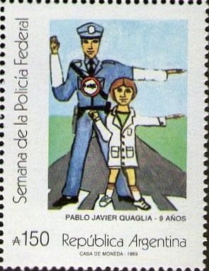 Policia Federal Argenntina - drawing