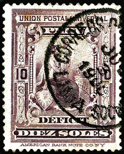 Postage due stamps