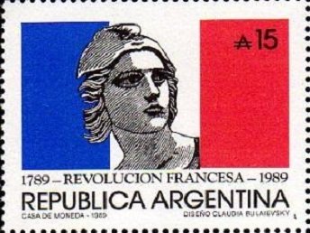 Mariana de Gandon and Flag