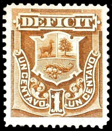 Postage due stamps