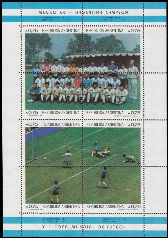 Argentina Mexico '86 World Champion