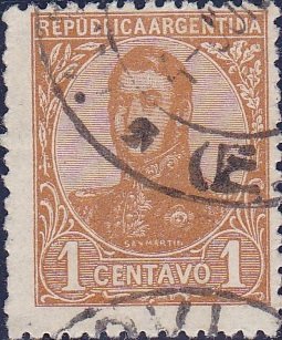 Stamp, José Francisco de San Martín (1778-1850), Argentina,  , Famous People, Generals