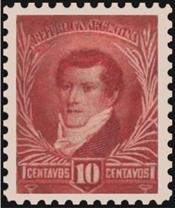 Stamp, General Manuel Belgrano (1770-1820), Argentina,  , Famous People, Generals