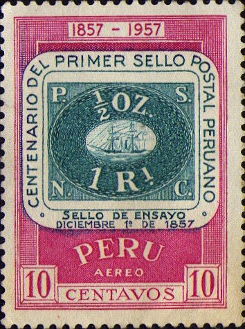 1r Stamp Of 1857