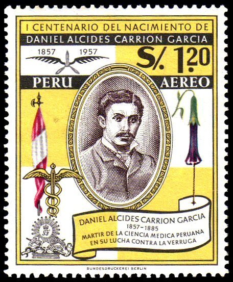 Centenary of Daniel A Carrion's birth