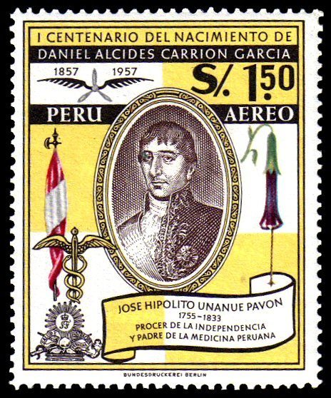Centenary of Daniel A Carrion's birth