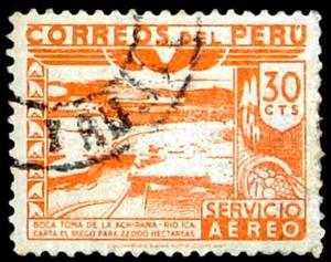 Stamp, Stamps of 1938 printed by Columbian Bank Note, Peru,  