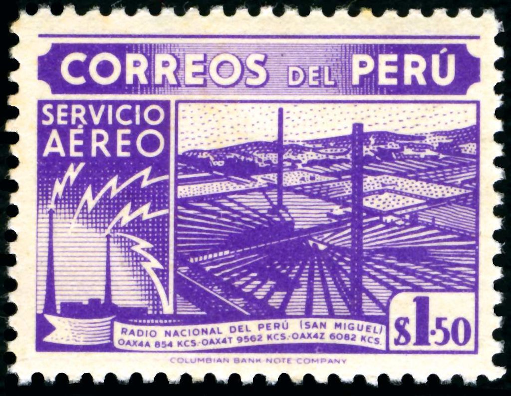Stamps of 1938 printed by Columbian Bank Note