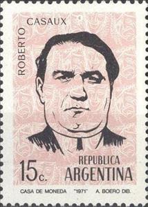 Stamp, Roberto Casaux, Argentina,  