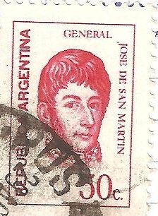 Stamp, José Francisco de San Martín (1778-1850), Argentina,  , Famous People, Generals
