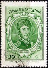 Stamp, José Francisco de San Martín (1778-1850), Argentina,  , Famous People, Generals