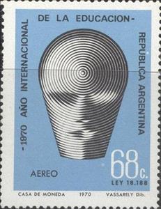 Stamp, Unesco, Argentina,  , UNESCO