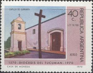 Stamp, Capilla de Sumampa, Argentina,  